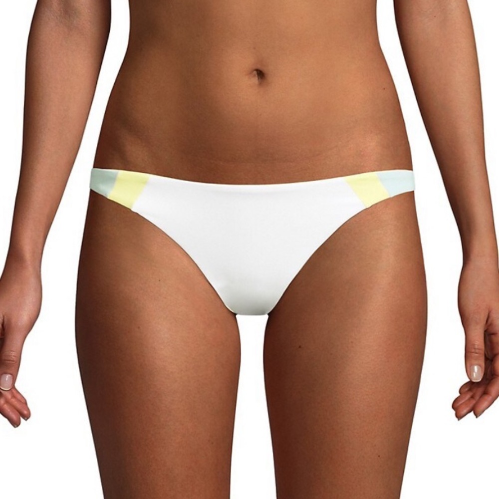 L Space color blocked bikini bottoms